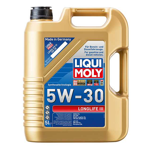 Ulei motor Longlife III 5W-30, sintetic premium, benzină & diesel, compatibil DPF - 5L