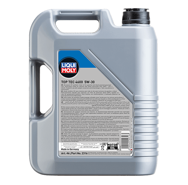 Ulei motor Liqui Moly Top Tec 4600 5W-30 – 5L