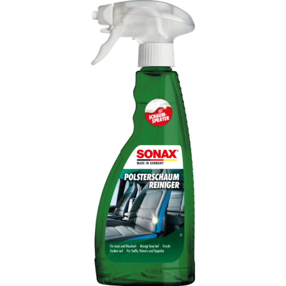 Spumă curățare tapițerie textilă auto SONAX 500 ml, soluție profesională interior