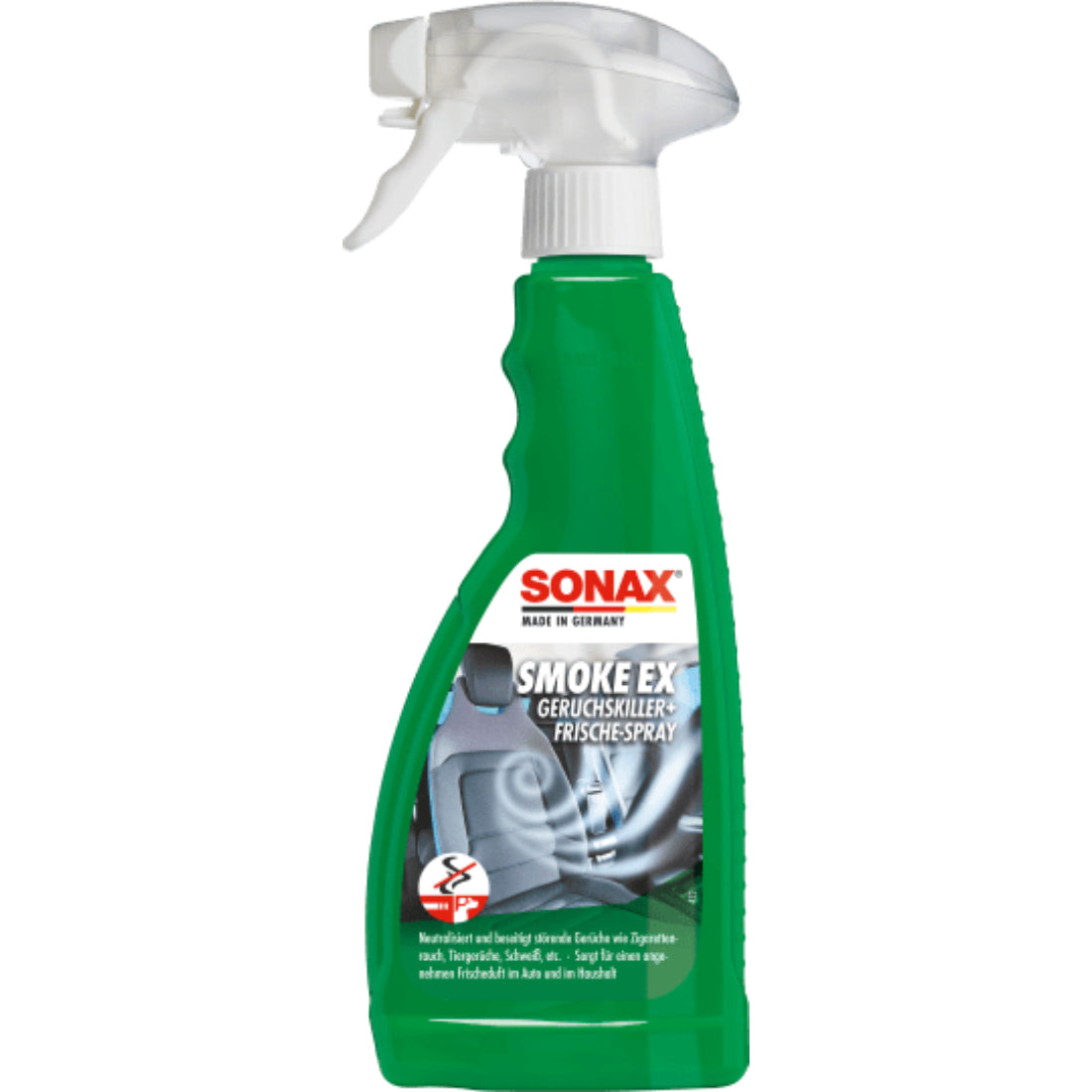 SONAX Smoke Ex Neutralizator Miros Auto – Elimină Mirosul de Fum și Reîmprospătează Interiorul Mașinii